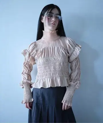 새상품 Carmelo ETOILE FRILL TOPS 프릴 개더 상의
