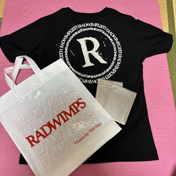 RADWIMPS 티셔츠 엽서 미개봉