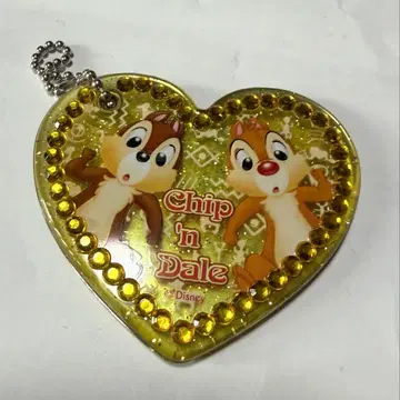 칩앤데일 거울 포함 키링