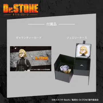 Dr.STONE 스탠리 스나이더 모티브 반지 7호