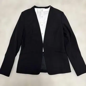 PLST 플라스테 노카라 자켓 블랙 S 비즈니스 자켓