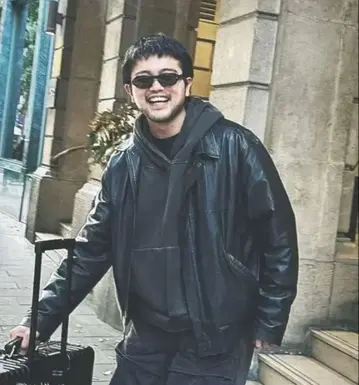 Eddie Bauer 가죽 자켓 블랙 소가죽 라이더스 00s