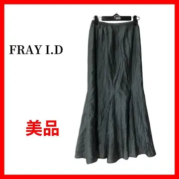 FRAY I.D 프레이 아이디 롱 스커트 새틴 B1501