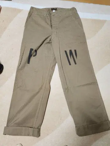 JELADO PW 로고 베이지 치노 팬츠 M 사이즈