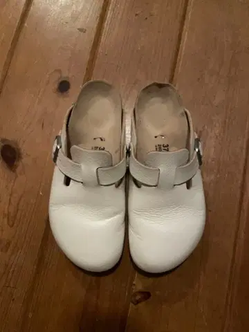 BIRKENSTOCK 화이트 보스턴 37