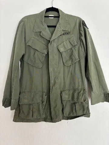 [구제 의류] U.S. ARMY 밀리터리 자켓 올리브 그린 S사이즈