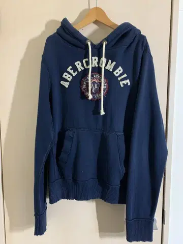 ABERCROMBIE 네이비 여성용 후드티 L 사이즈