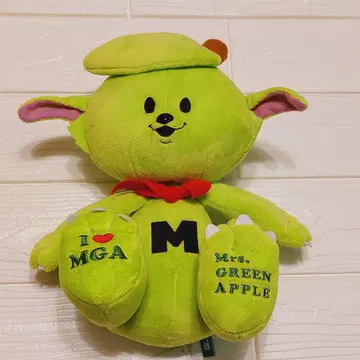 Mrs. GREEN APPLE 메멜 봉제 인형 Ringo Jam