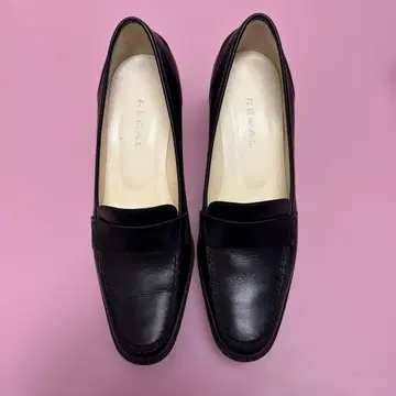 새상품급 리갈 힐 가죽 신발 블랙 23cm