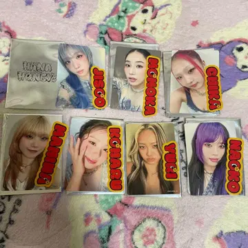 HANA 팬미 트레이딩 카드 컴플리트 7종