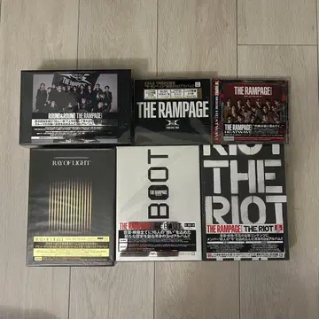 THE RAMPAGE DVD CD 세트