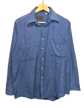USA CLEVE SHIRTMAKERS 헤링본 셔츠
