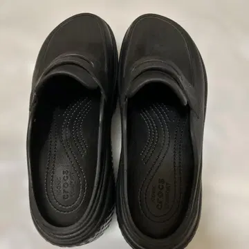 Crocs 블랙 사보 클로그 샌들