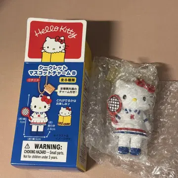 [ 새상품 ] HelloKitty 시크릿 마스코트 참 B 테니스