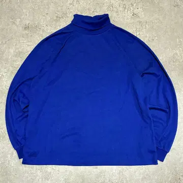 00s FRUIT OF THE LOOM 무지 터틀넥 롱T L