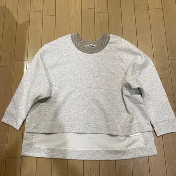 vaneum 그레이 래글런 슬리브 트레이닝복