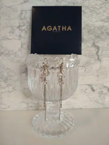 AGATHA PARIS 체인 후크 비쥬 귀걸이