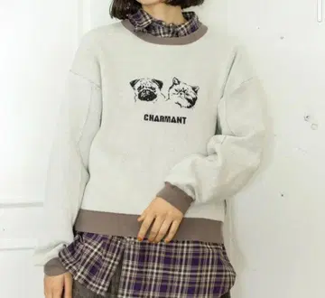 니코앤드 애니멀 모듬 자카드 풀오버 M