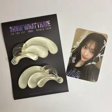 IVE SHOW WHAT I HAVE 왈츠 깃털 헤어핀