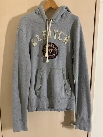 Abercrombie & Fitch 그레이 후드티