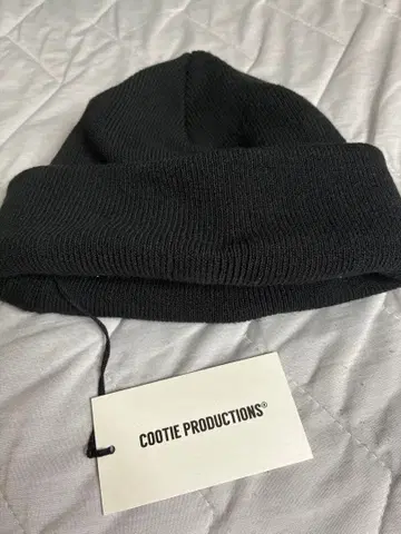 COOTIE PRODUCTIONS 블랙 니트 모자 프리 사이즈