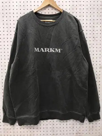 mark! 마크 MARKM 구제 의류 로고 프린트 맨투맨 트레이닝복