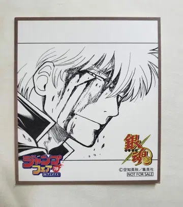 점프 페어 '19 in 애니메이트 사카타 긴토키 미니 색지