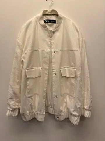 ZARA 린넨 혼방 블루종