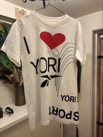 I LOVE YORI 스포츠 T셔츠 s사이즈