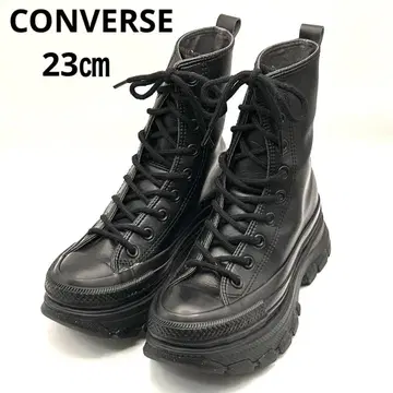 미사용급 CONVERSE [ 23cm ] 트렉 웨이브 올스타 통굽