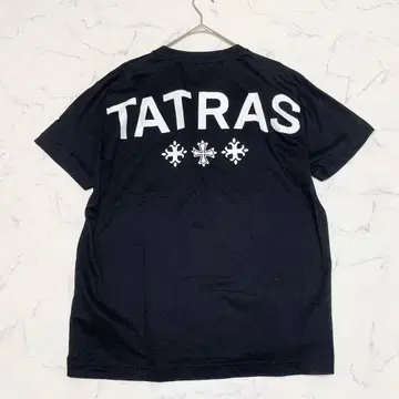 TATRAS 24SS AION 아이온 T셔츠 반팔 블랙 로고