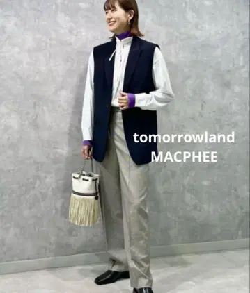 tomorrowland MACPHEE 라펠 칼라 지레