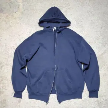 90s-00s Zip Sweat Hoodie 지퍼 후드티 네이비