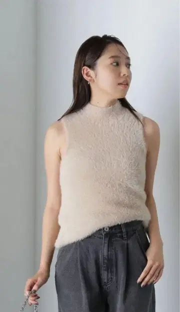 natural beauty basic 페더 여성용 니트