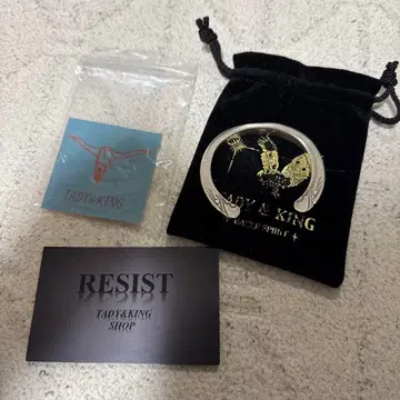 최종 가격 인하 TADY&KING 이글 페이스 뱅글 SV 사이즈 M