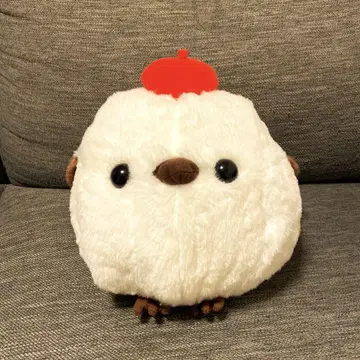 복복 시마연가 가을 컬러 절정 울트라 BIG 봉제 인형 시마짱 레드