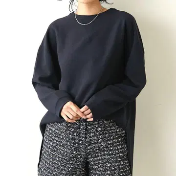 컨디션 최상 Whim Gazette V가제트 풀오버 백 롱 프리