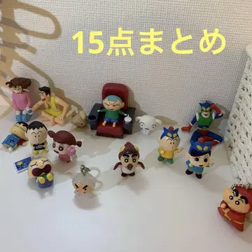 짱구는 못말려(크레용 신짱) 가챠가챠+피규어 모음 15점