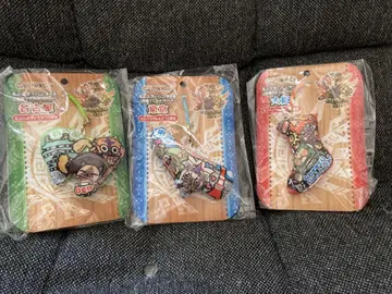 새상품 몬스터 헌터 4 지역 마스코트 클리너 나고야 도쿄 오사카 세트