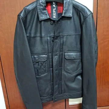 최종 가격! REPLAY 리플레이 라무 가죽 자켓