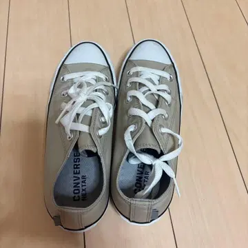 CONVERSE NEXTR 베이지 스니커즈 22.5cm