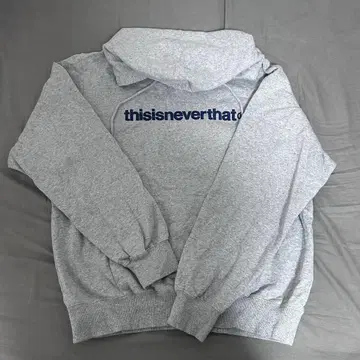thisisneverthat 네버댓 후드티 그레이 m