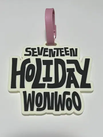 SEVENTEEN HOLIDAY 러기지 택 WONWOO