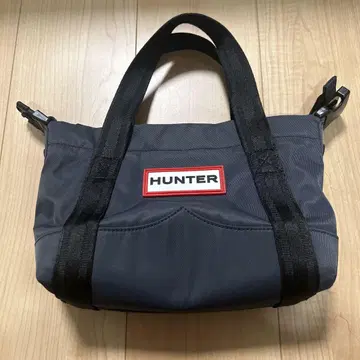 새상품급 HUNTER 헌터 미니 토트백 2way 백 네이비