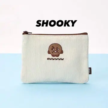 BT21 TODAY'S FACE 멀티 플랫 파우치 SHOOKY