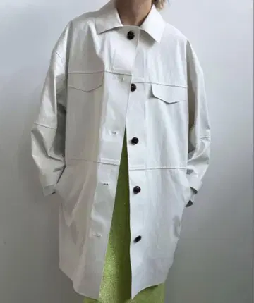 Ameri CASUAL LIKE CAPA COAT 화이트