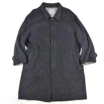 히키 프리먼 캐시미어 100% 코트 XL 블랙 블랙 일본제