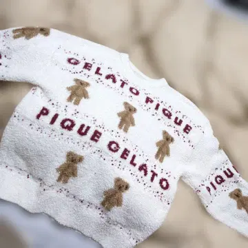 GELATO PIQUE 테디베어 패턴 룸웨어