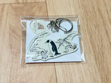 어드벤처 월드 조수기화 펭귄 아크릴 키링