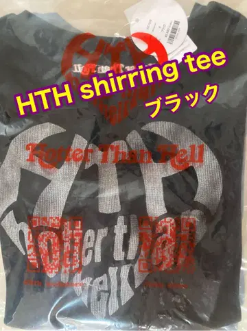 HTH shirring tee 셔링 티셔츠 블랙 새상품